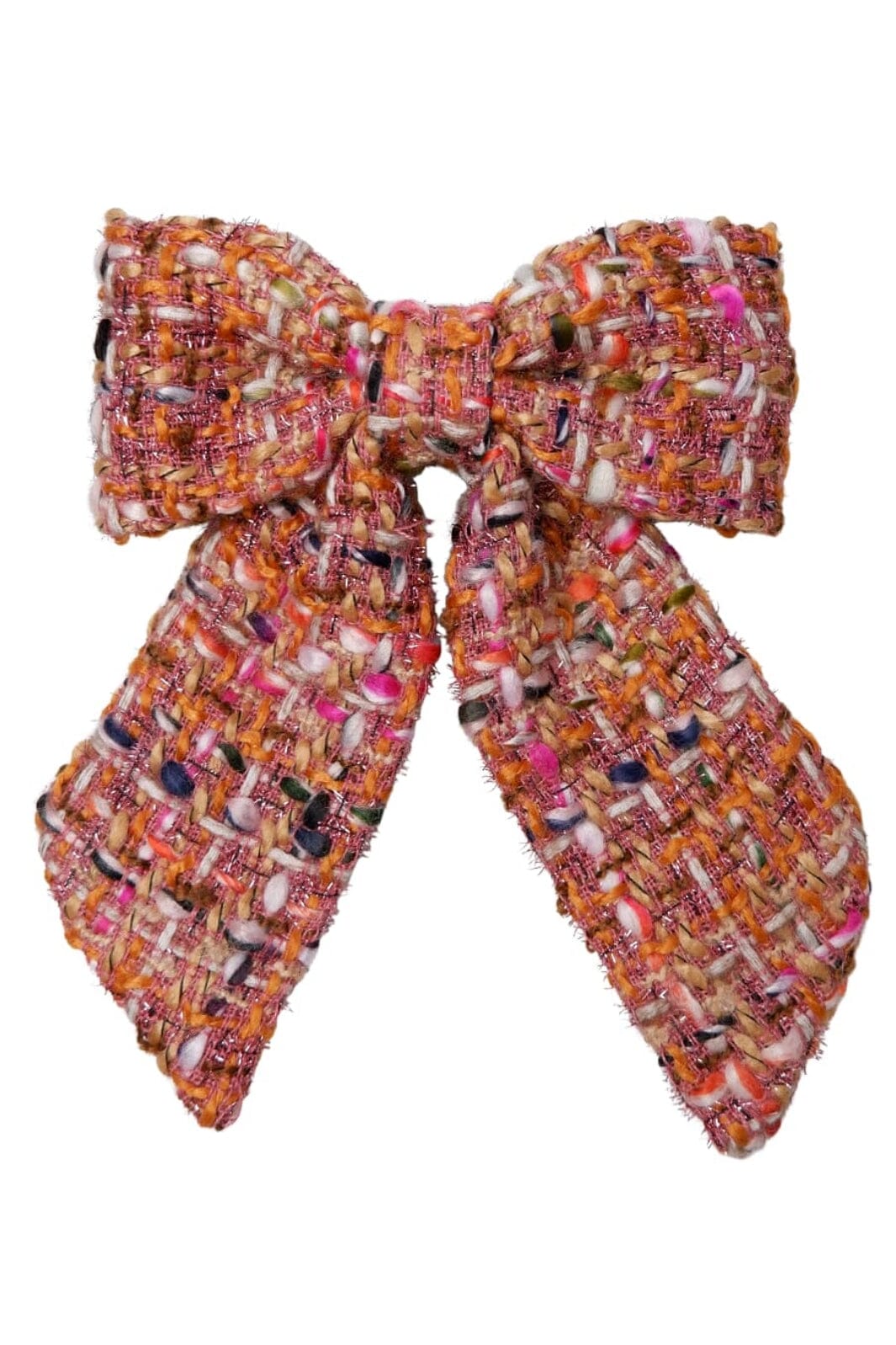 Black Colour - Bcbliss Bow Barette 5889 - Pink Multi