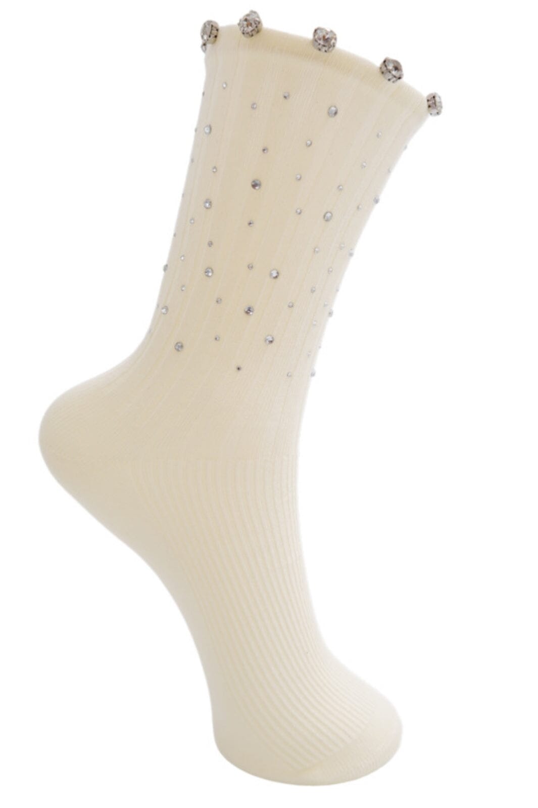 Black Colour - Bcdiamond Sock 4318 - Creme