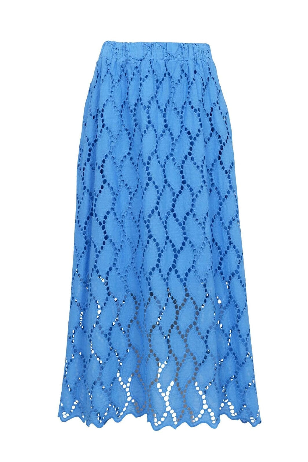 Black Colour - Bcfreya Cut Out Lace Skirt 40717 - Ocean Blue