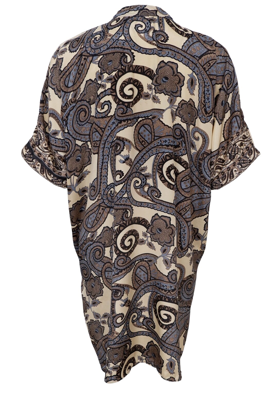 Forudbestilling - Black Colour - Bcluna Tunic - Grey Paisley Kjoler 