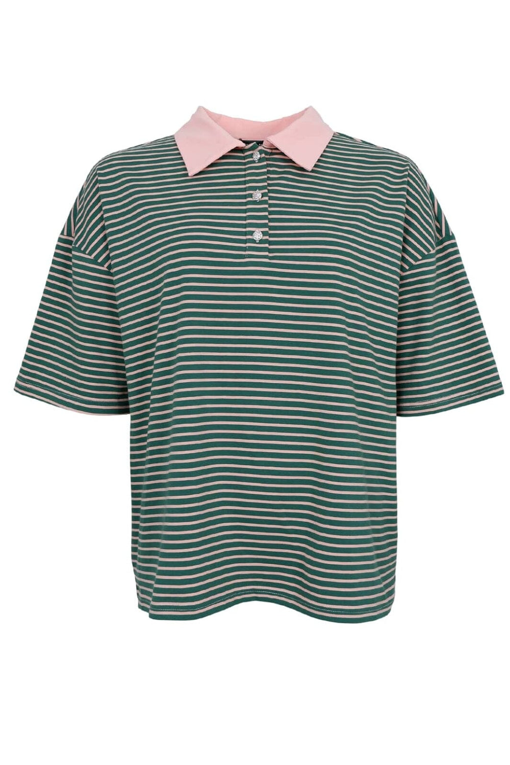 Black Colour - Bcmillia S/S Polo Shirt 40868 - Green