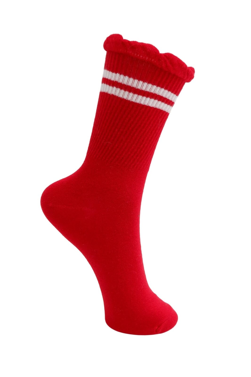 Black Colour - Bcvega Sock 4349 - Red