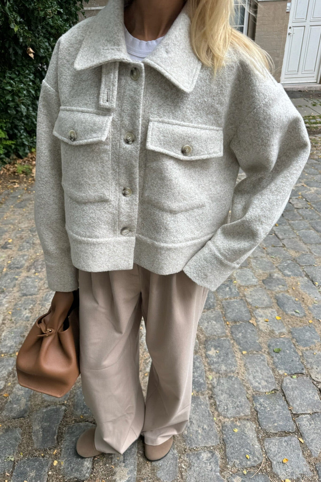 Forudbestilling - BYIC - Lauraic Jacket - sandm Sand Melange Jakker 