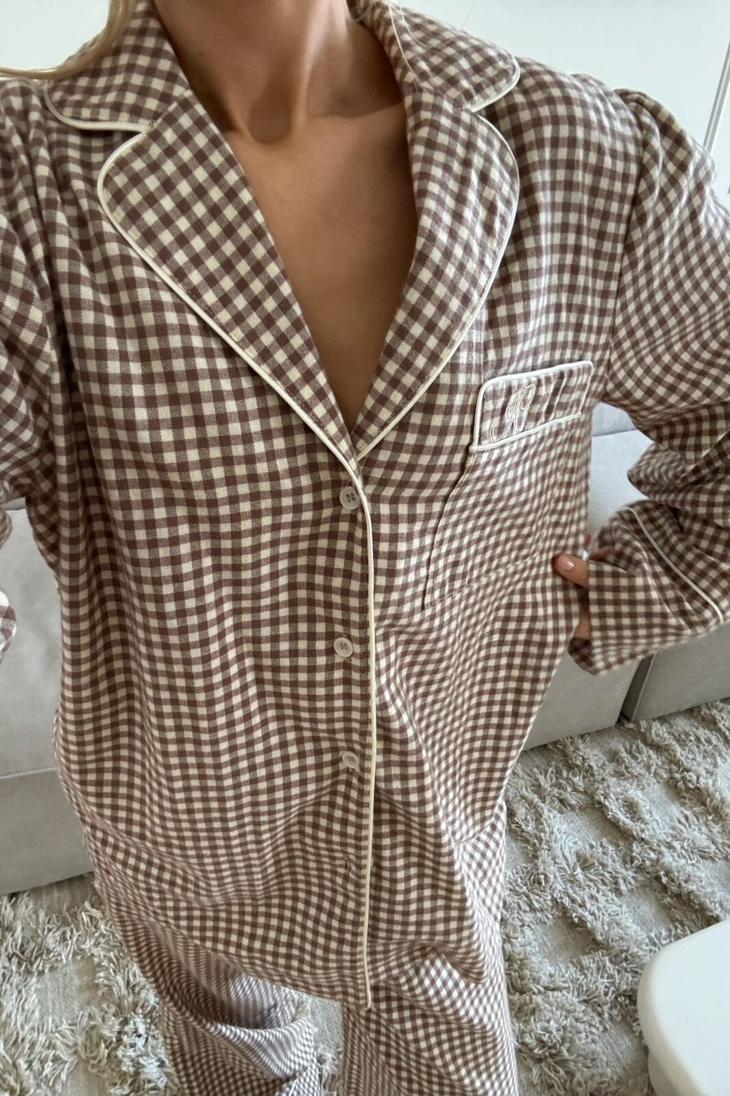 BYIC - Najaic Shirt A23585 - Beigec - Beige Checks