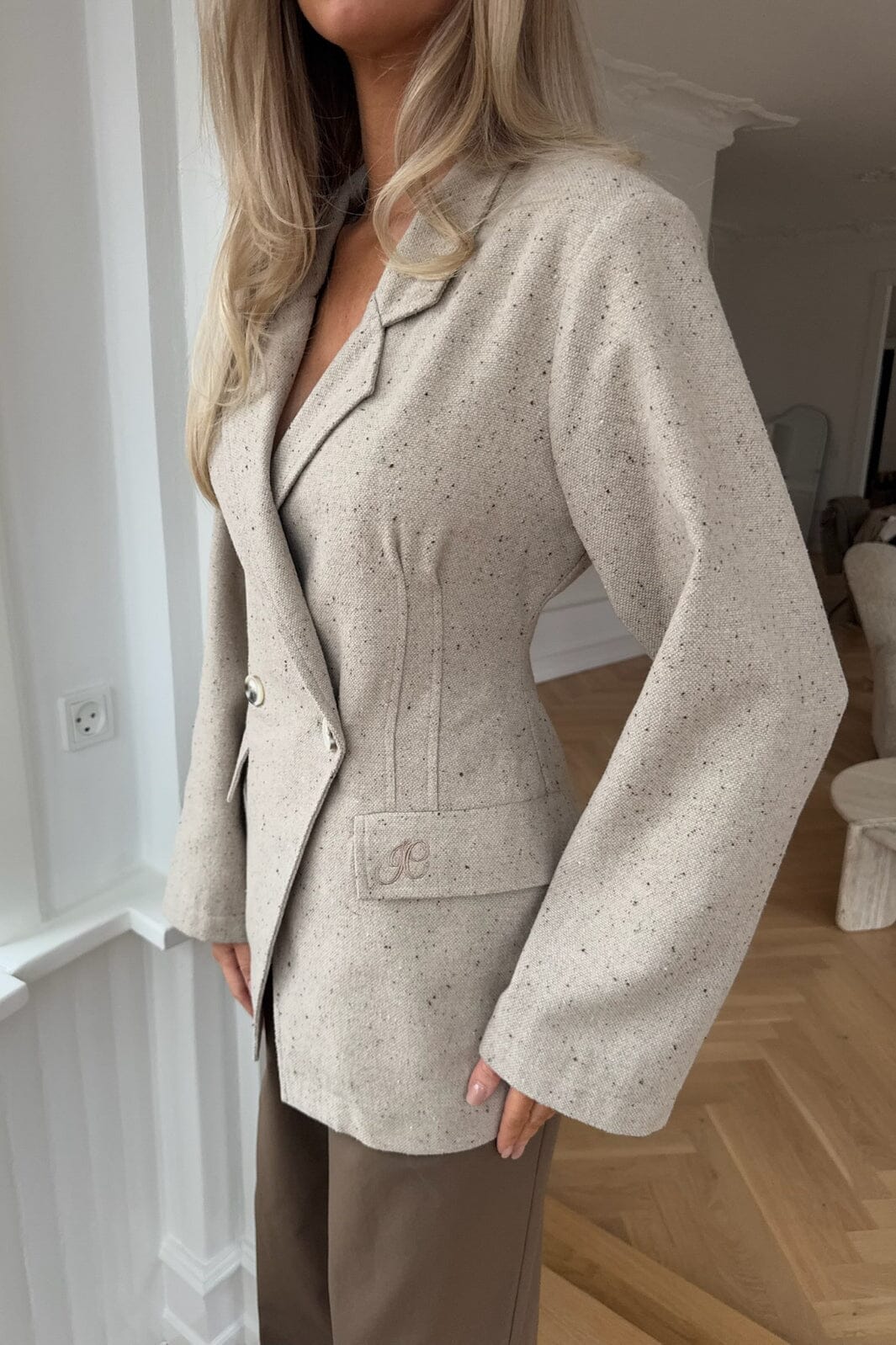 BYIC - Veraic Fitted Blazer A23749 - Beige Melange