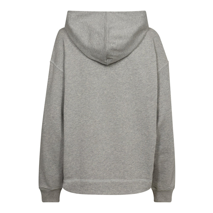 Forudbestilling - Co´couture - Cleancc Hoodie Sweat 37029 - 57 Grey Melange Sweatshirts 