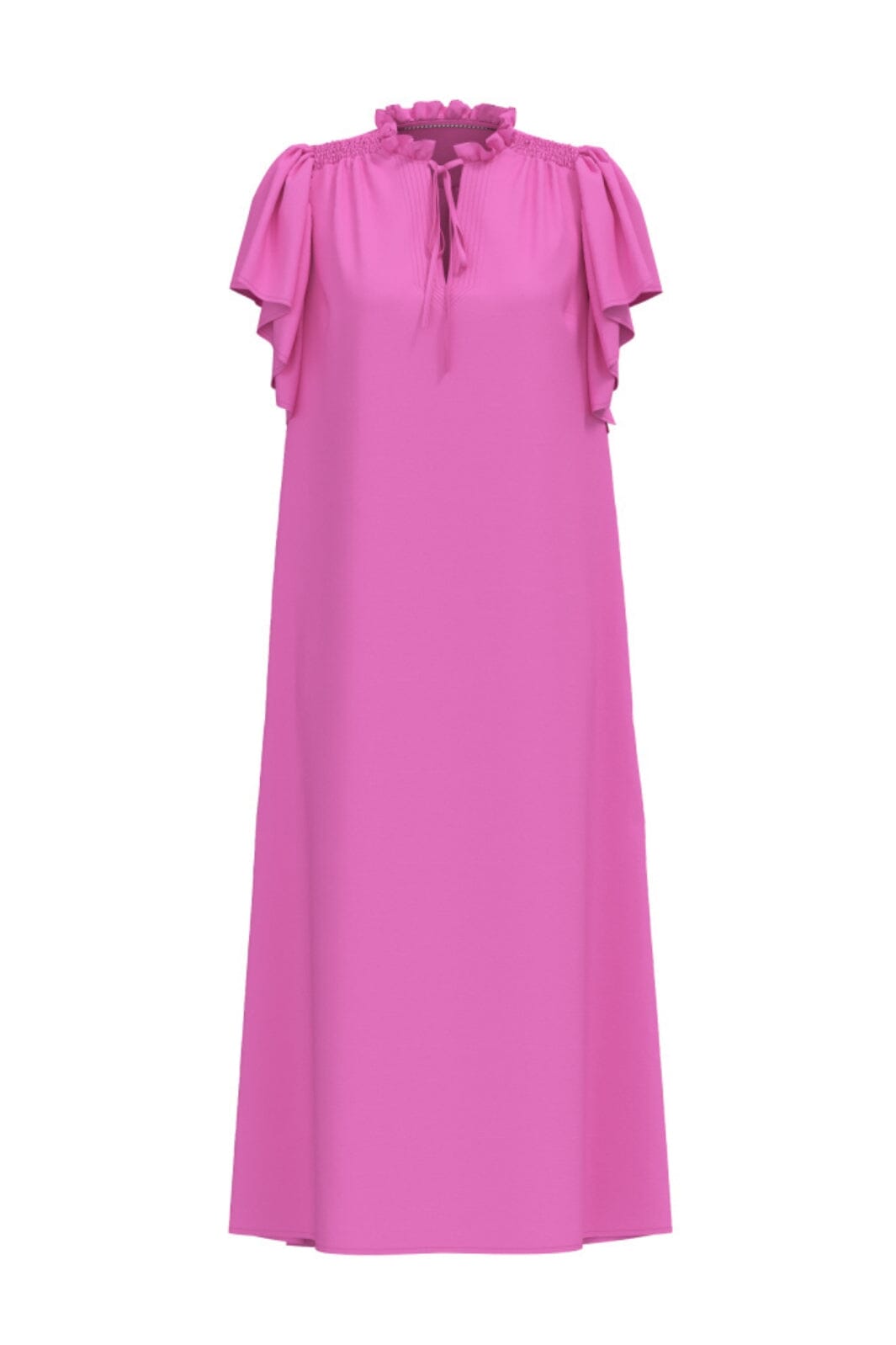 Forudbestilling - Co´couture - Heracc Ss Frill Dress 36421 - 330 Pink Kjoler 