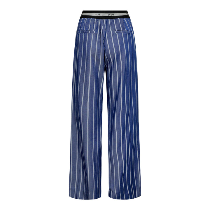 Forudbestilling - Co´couture - Suecc Stripe Logo Pant 31401 - 552 Denim Blue Bukser 