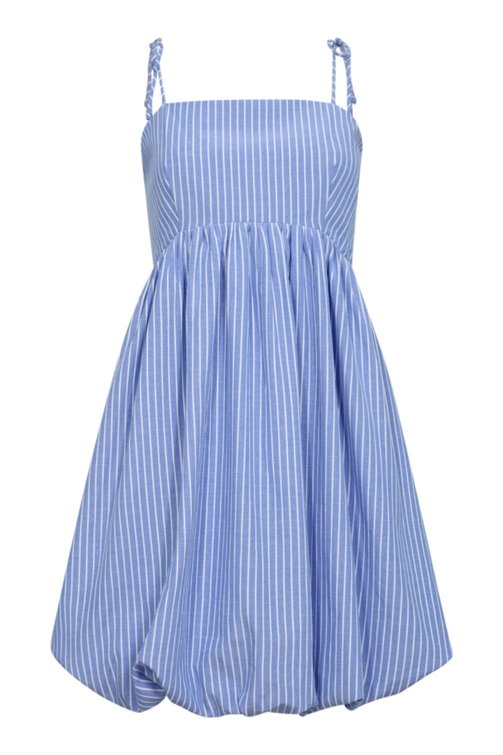 Co´Couture - Teacc Stripe Balloon Dress 36494 - 17 - Blue