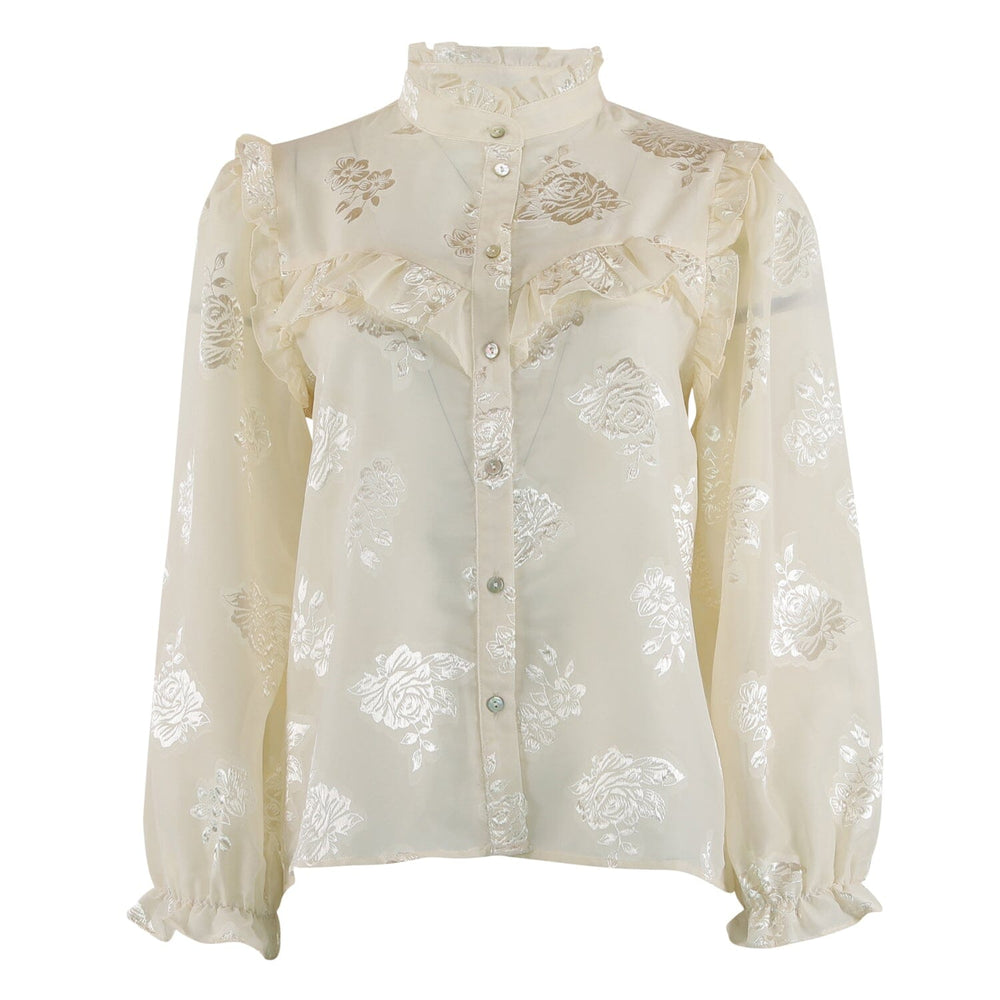 Forudbestilling - Continue - Lina Fringles - Off White Bluser 