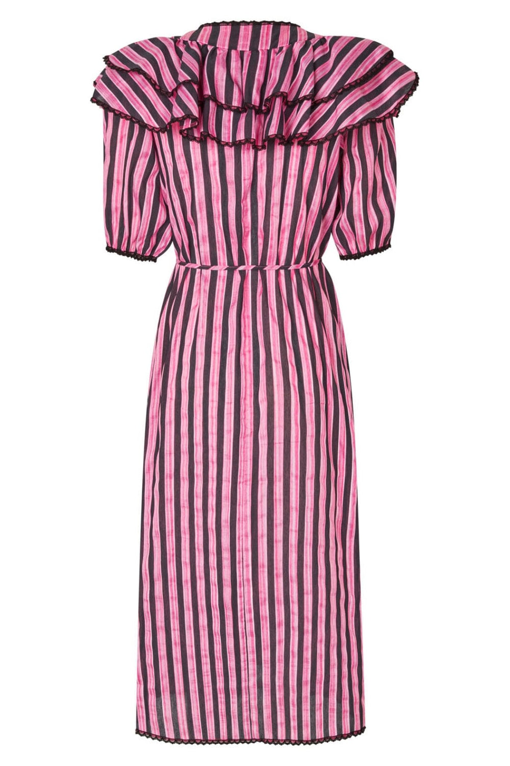 Cras - Sylvia Dress - 8070 8070 Pink Stripe