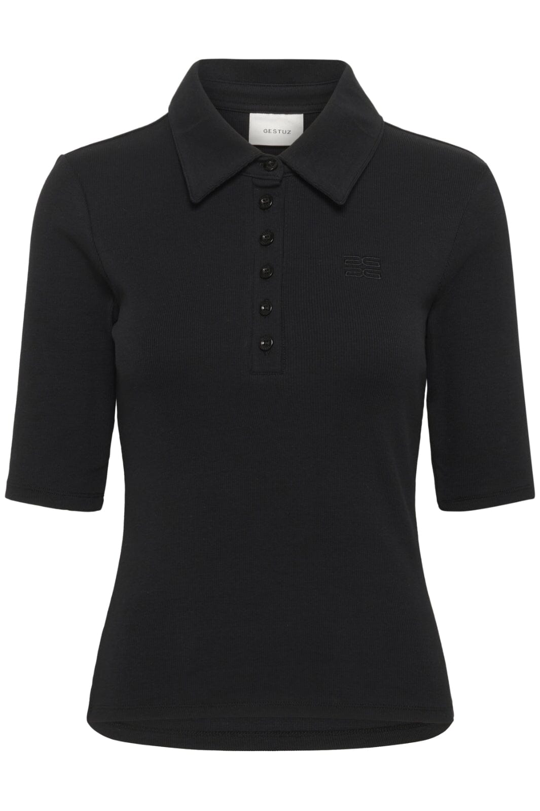 Gestuz - Gzdrew Polo Top 10910593 - 100017 Black