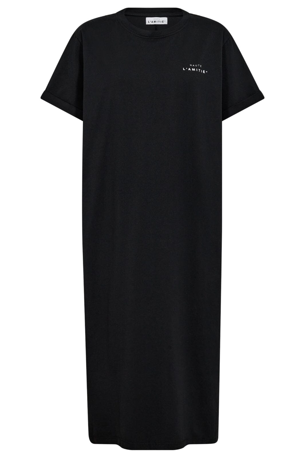 Haute L'Amitié - Hl Crew Neck Tee Dress HL10123 - Black