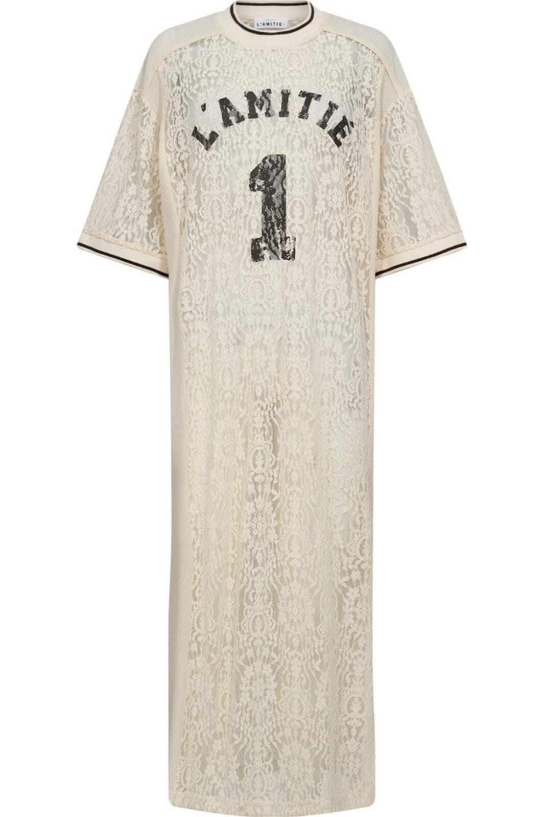 Haute L'Amitié - Lace Football Dress HL10024 - Pearl