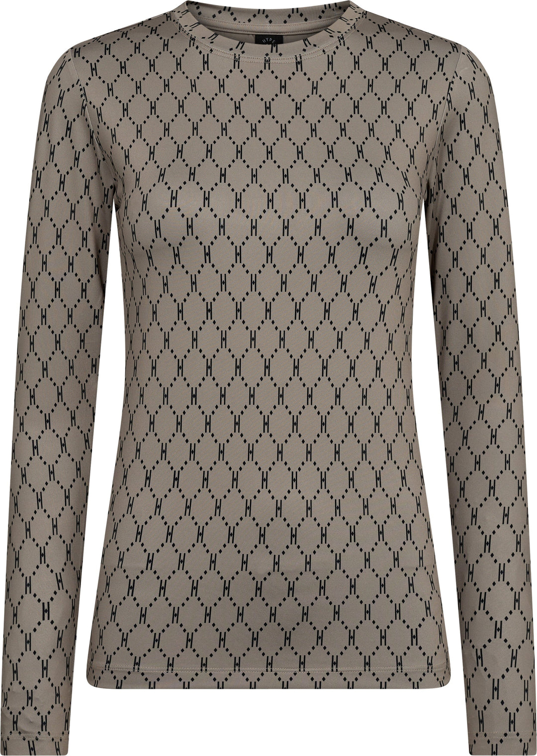 Forudbestilling - Hype The Detail - Printed Blouse 200-14 - 45 - Sand Bluser 