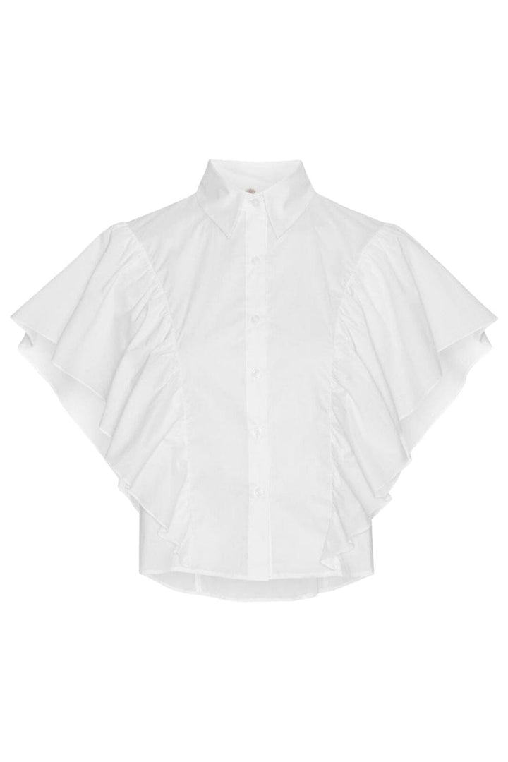 Forudbestilling - Karmamia - Salma Shirt - White Poplin Skjorter 