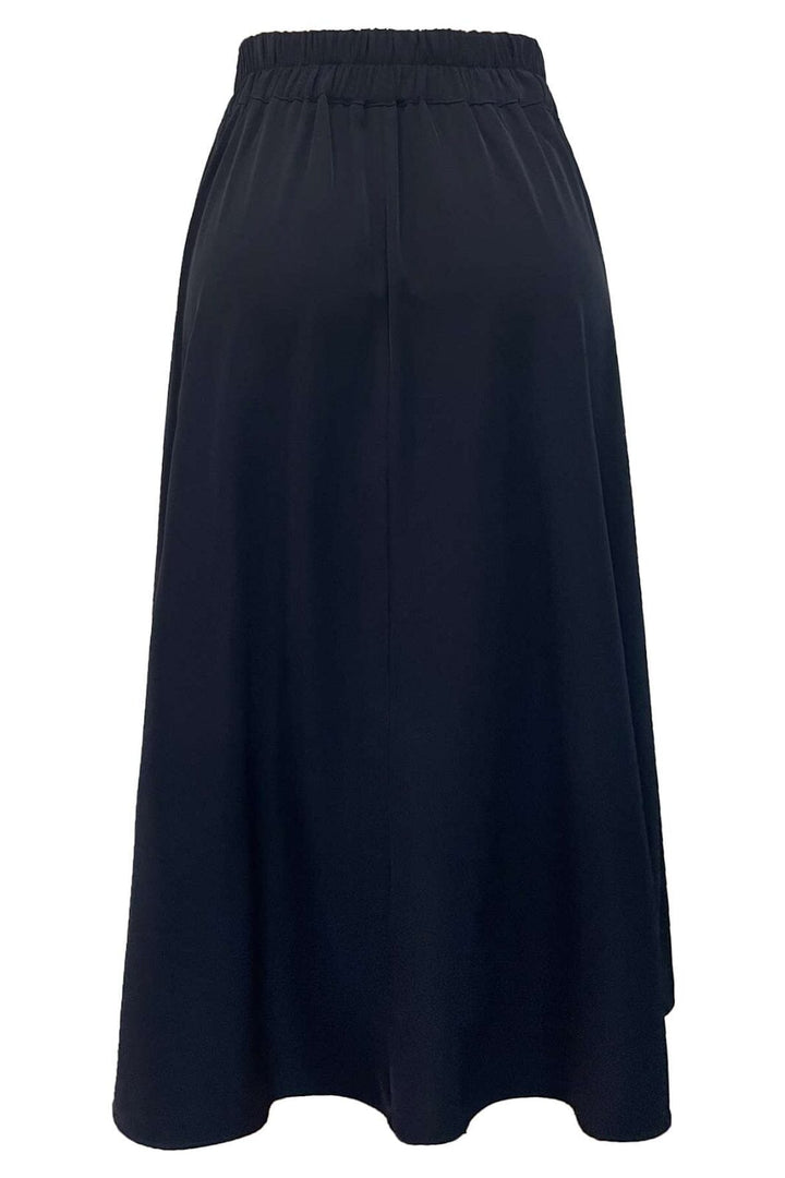 Liberte - Frede-Long-Panel-Skirt 22167 - Navy Blue