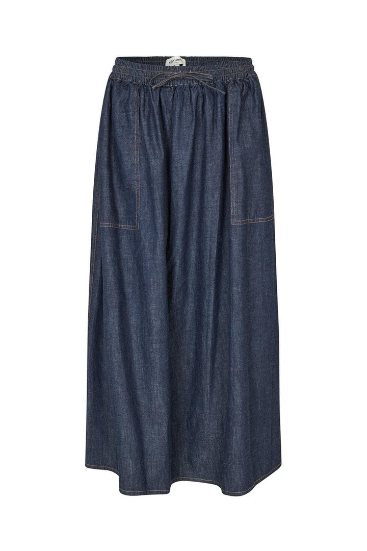 Forudbestilling - Lollys Laundry - Akanell Maxi Skirt - 20 Blue Nederdele 