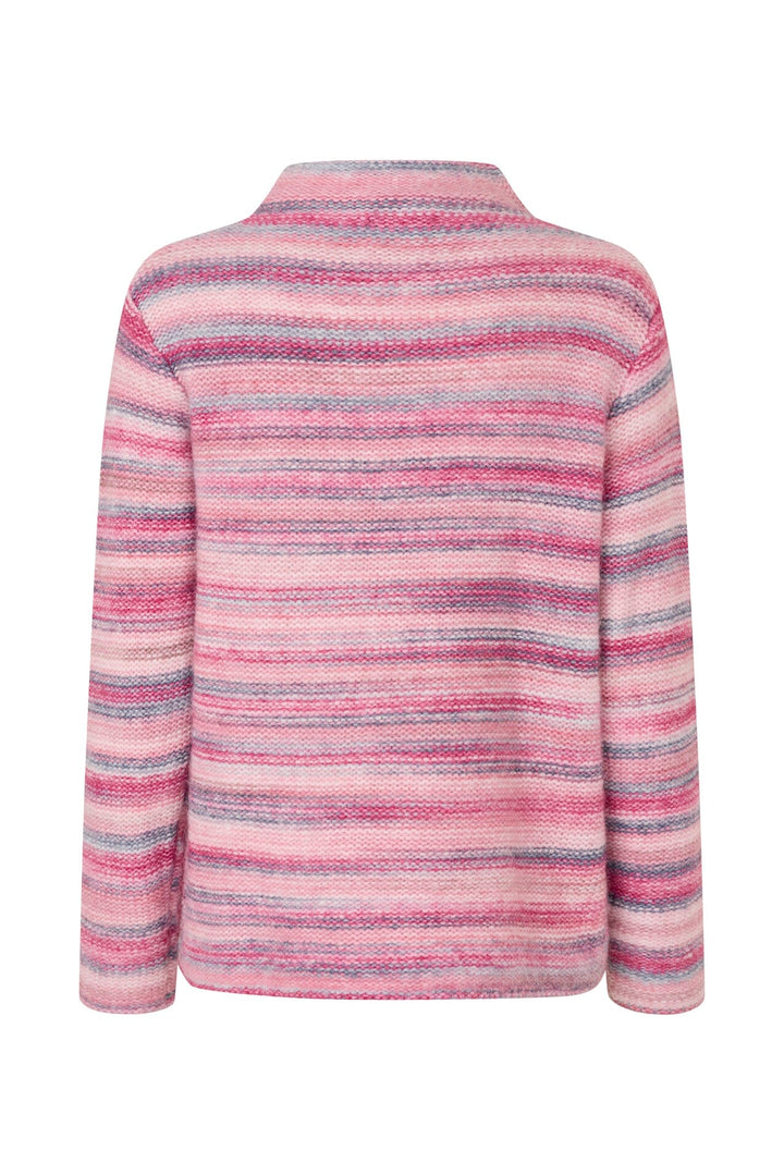 Forudbestilling - Lollys Laundry - Aspenll Knit Jumper Ls - 84 Light Pink Strikbluser 