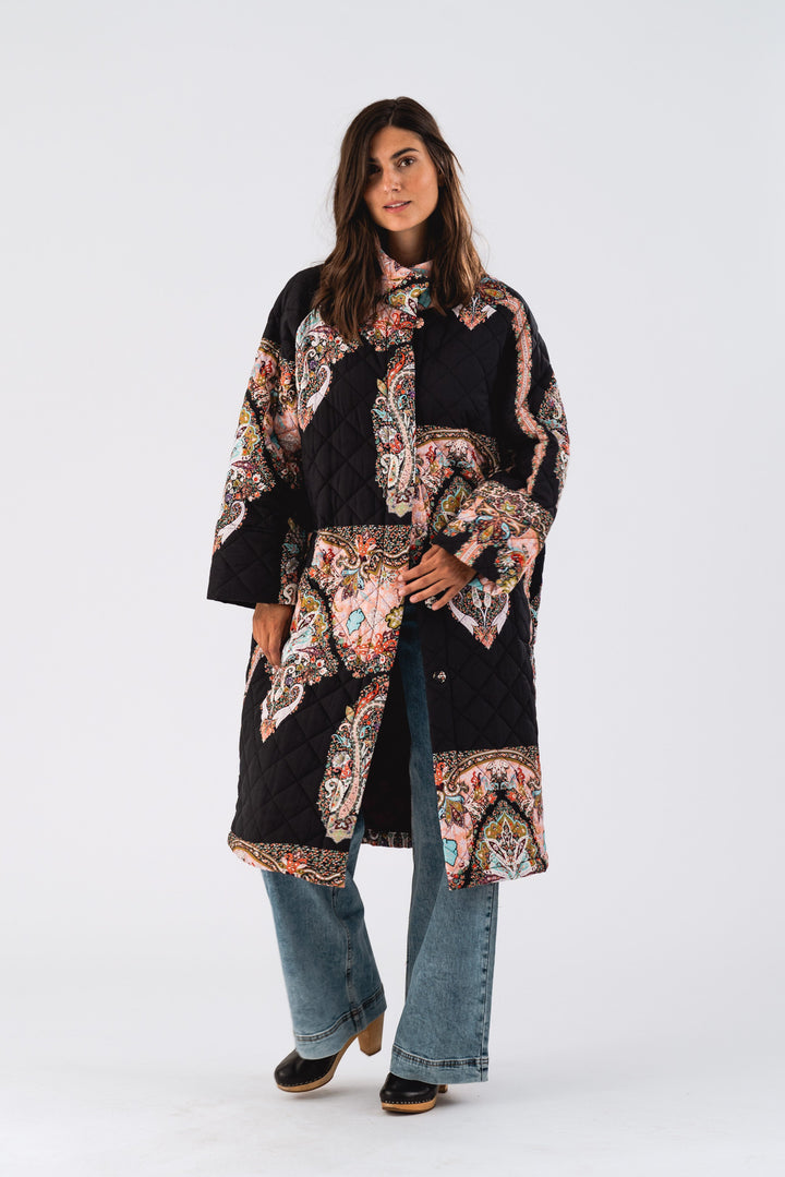 Forudbestilling - Lollys Laundry - Randill Coat Ls - 74 Flower Print Jakker 