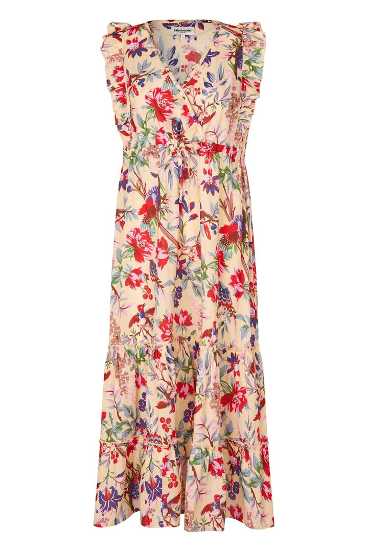 Lollys Laundry - Samoll Midi Dress Sl25208-3005 - 74 Flower Print