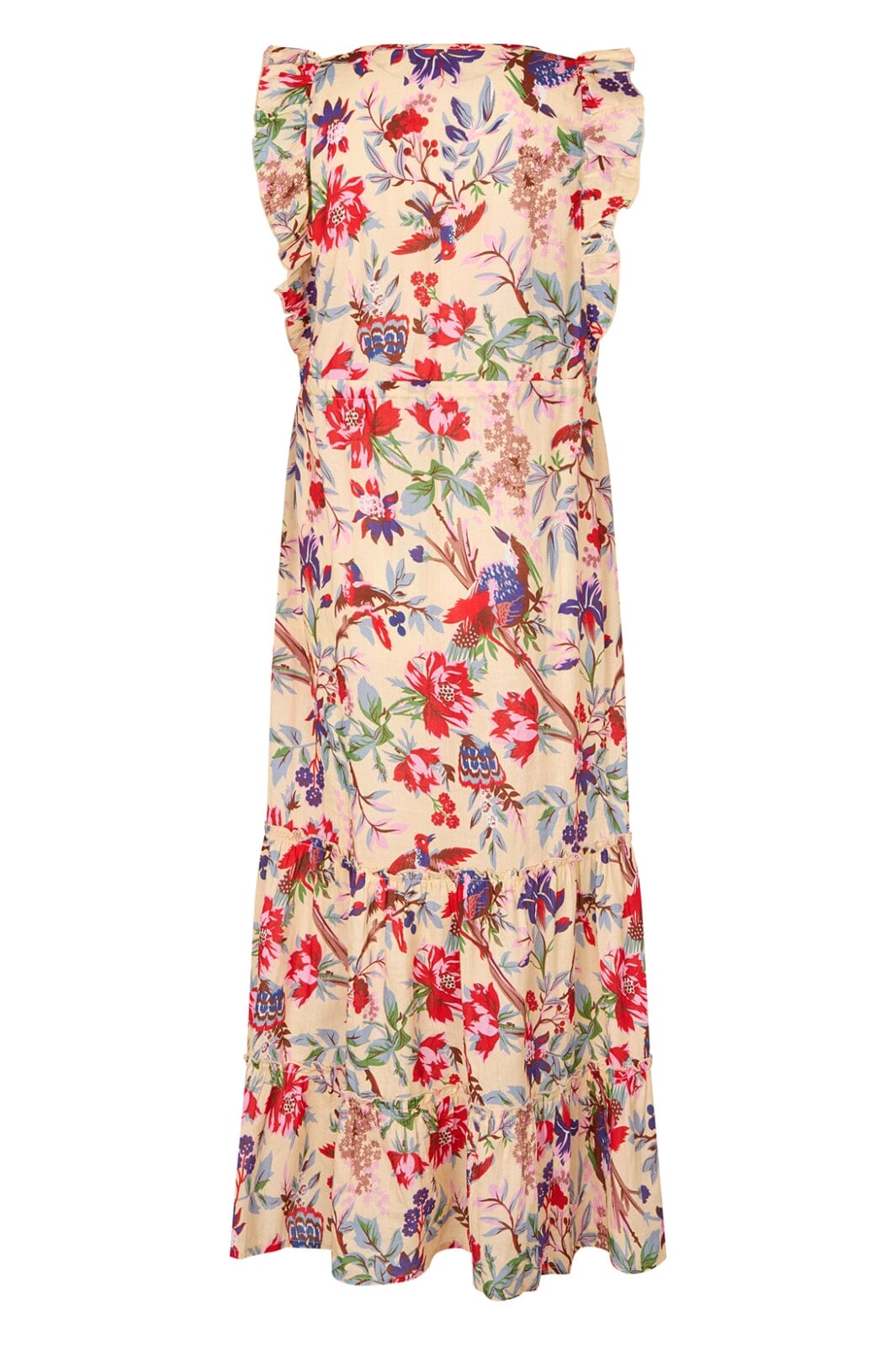 Lollys Laundry - Samoll Midi Dress Sl25208-3005 - 74 Flower Print