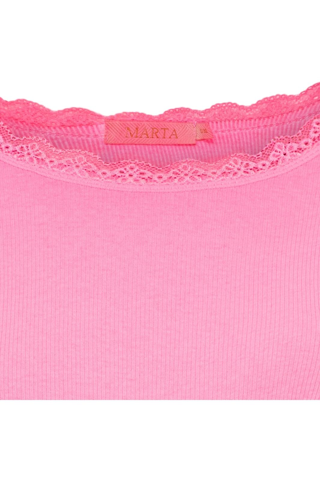 Marta Du Chateau - Mdcbelinda Ls Tee 24160 - Fuxia Neo