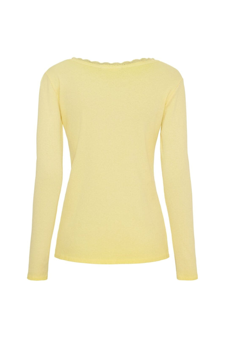 Marta Du Chateau - Mdcbelinda Ls Tee 24160 - Yellow