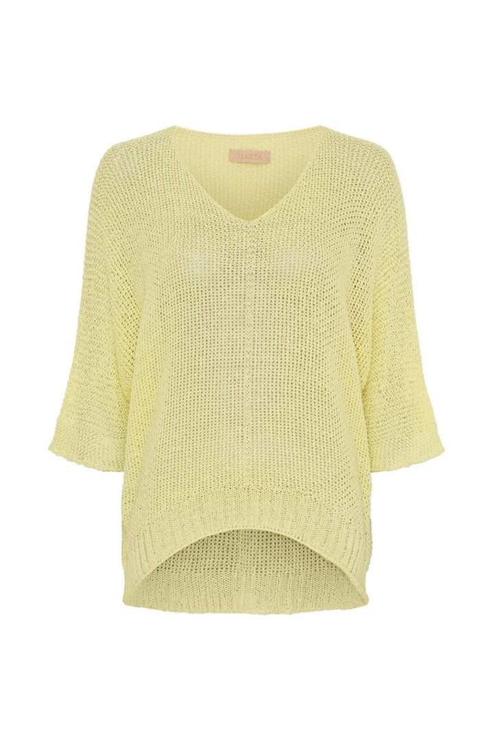 Marta Du Chateau - Mdcbetina Knit 7010 - Yellow