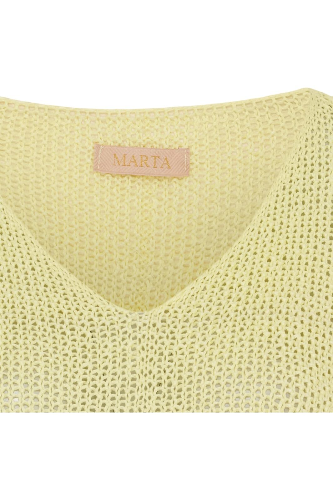 Marta Du Chateau - Mdcbetina Knit 7010 - Yellow