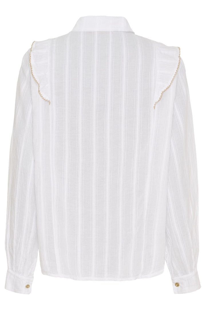 Marta Du Chateau - Mdclaurette Shirt 6843 - White/Beige