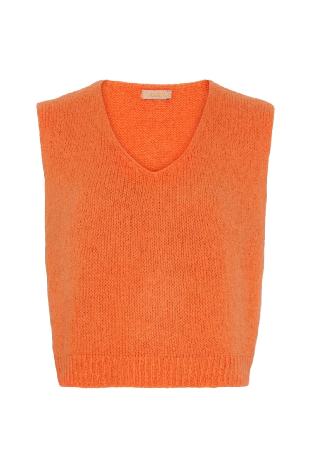 Marta Du Chateau - Mdcmarlene Vest 5114 - Orange