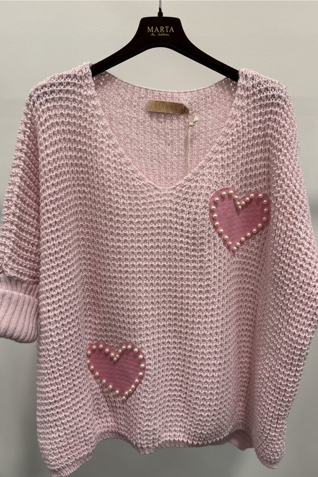 Marta Du Chateau - Mdcsolange Knit 18326 - Pink