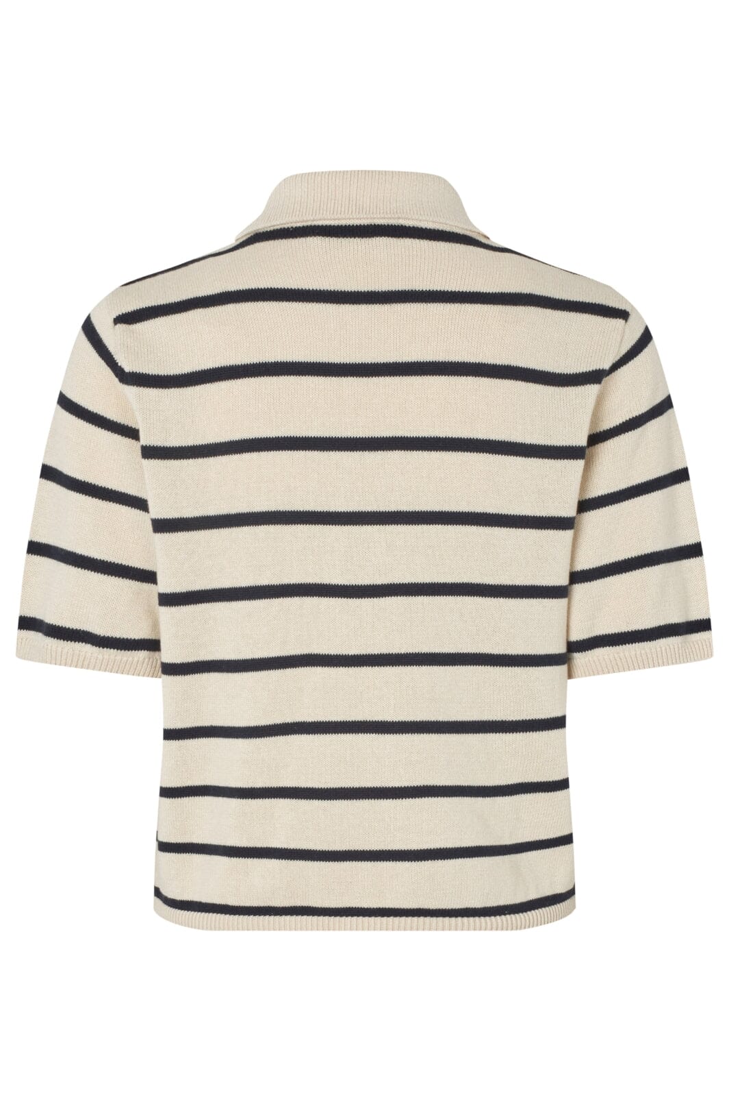 Modström - Malvamd Ss Stripe Polo 58746 - 11183 - Summer Sand Navy Stripe