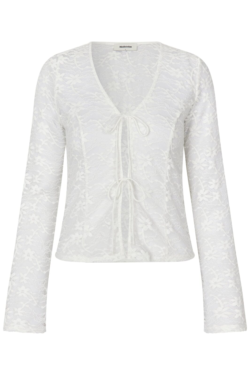 Modström - Tildemd Ls Lace Top 57964 - 4 - Soft White