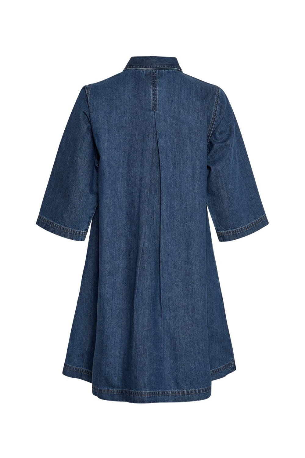 Moss Copenhagen - Mschdielle Emma 3/4 Dress 18575 - Dark Blue Wash