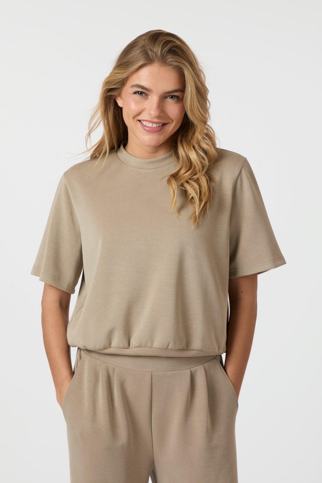 Neo Noir - Clove Soft Tee 165061 - 214 - Taupe