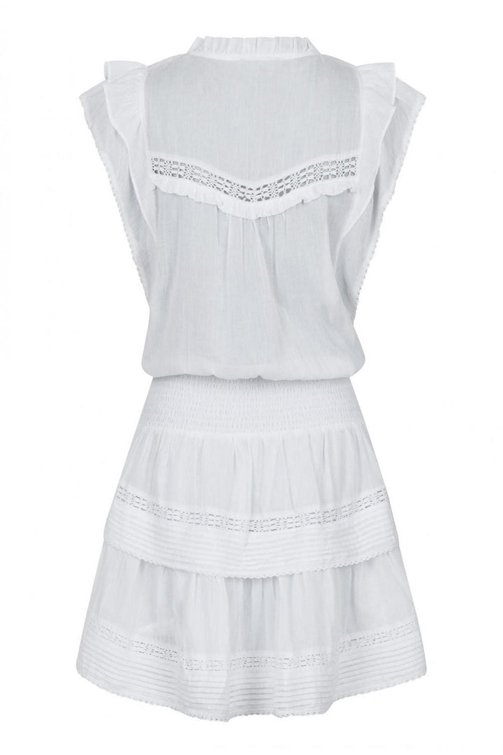 Forudbestilling - Neo Noir - Jarmy S Voile Dress - White Kjoler 