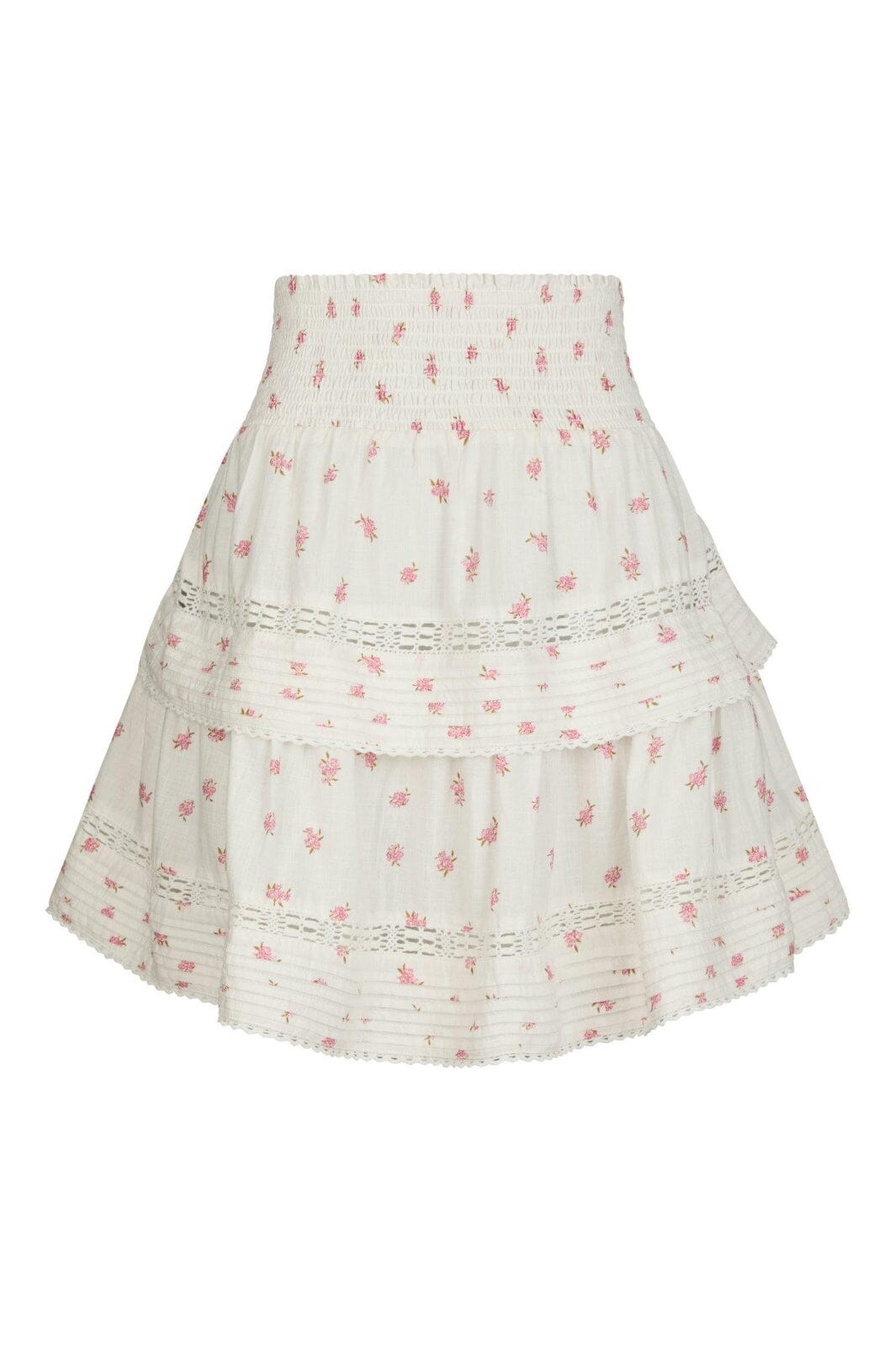 Forudbestilling - Neo Noir - Kenia Fleurie Skirt 165292 - 165 - Rose