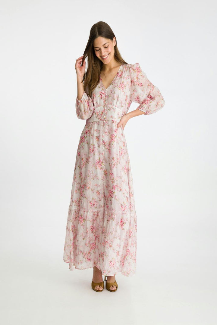 Neo Noir - Nilana Printed Dress - Rose