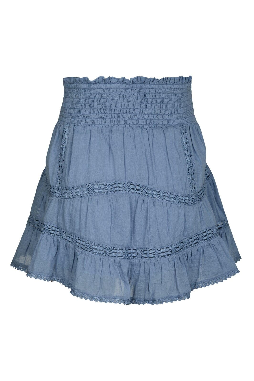 Neo Noir - Robby S Voile Skirt 161128 - 407 - Smoke Blue