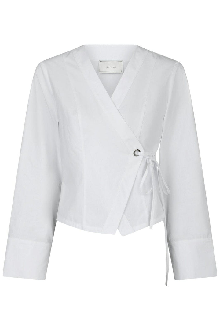 Neo Noir - Salvia Poplin Shirt 165520 - 120 - White