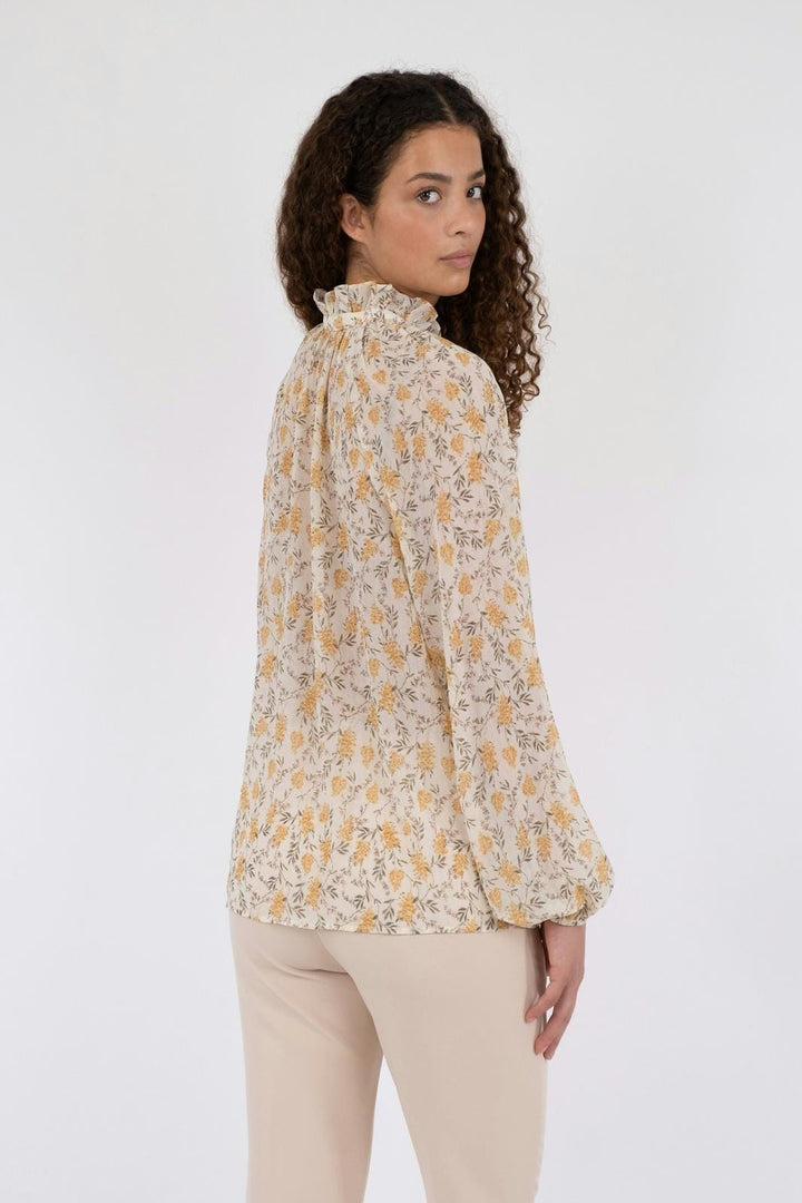 Neo Noir - Sommie Field Blouse - Light Yellow