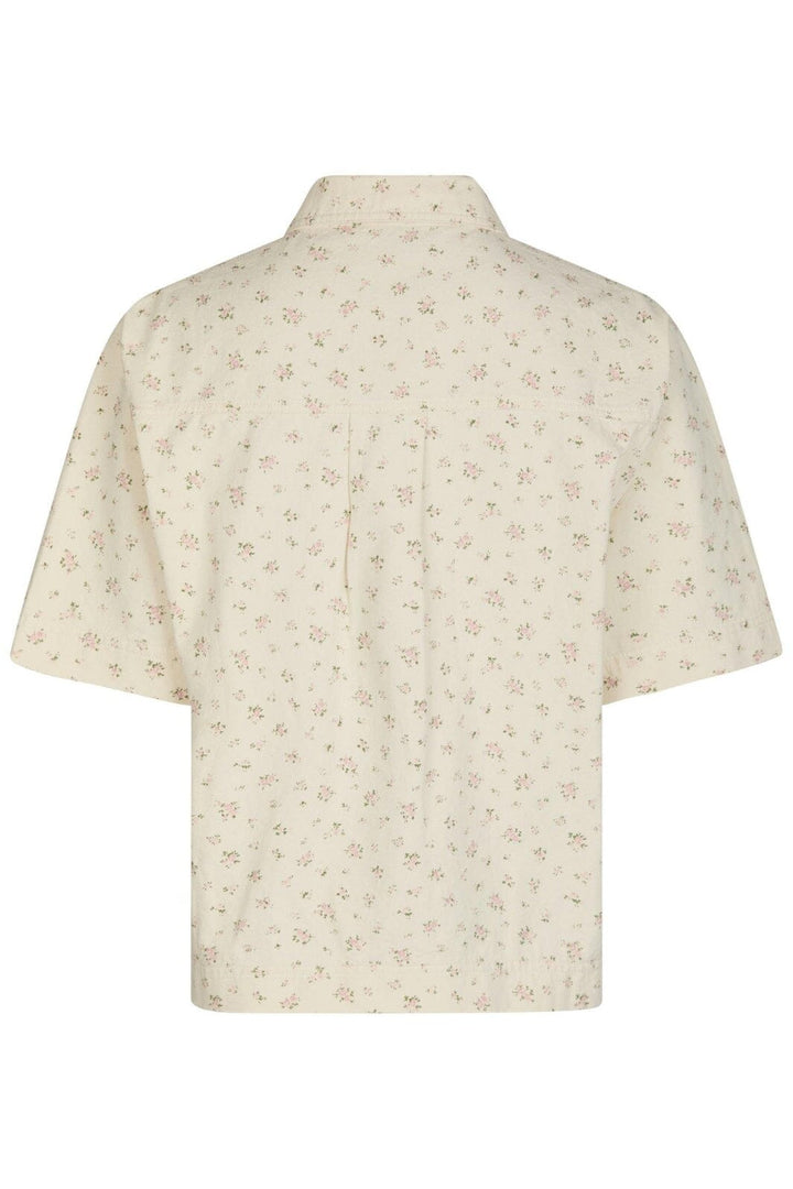 Neo Noir - Tiki Floral Denim Shirt 163485 - 121 - Off White