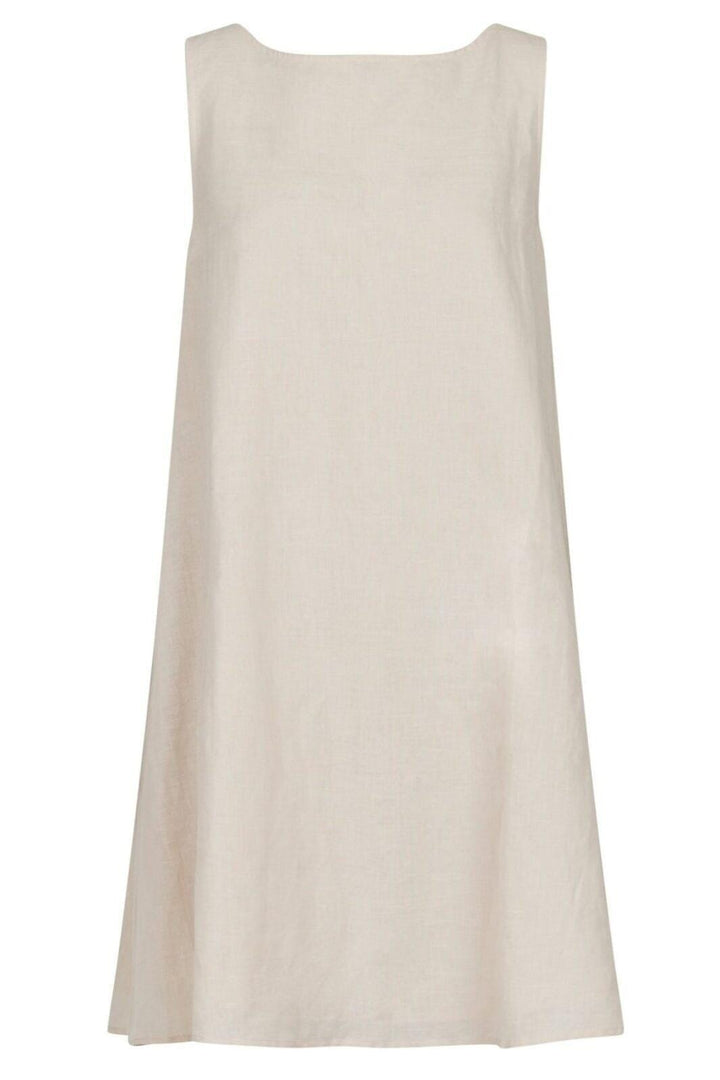 Neo Noir - Vallie Linen Dress - Sand Kjoler 