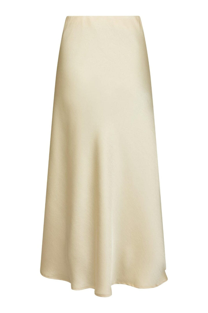 Neo Noir - Vicky Heavy Sateen Skirt 159588 - 191 - Light Yellow