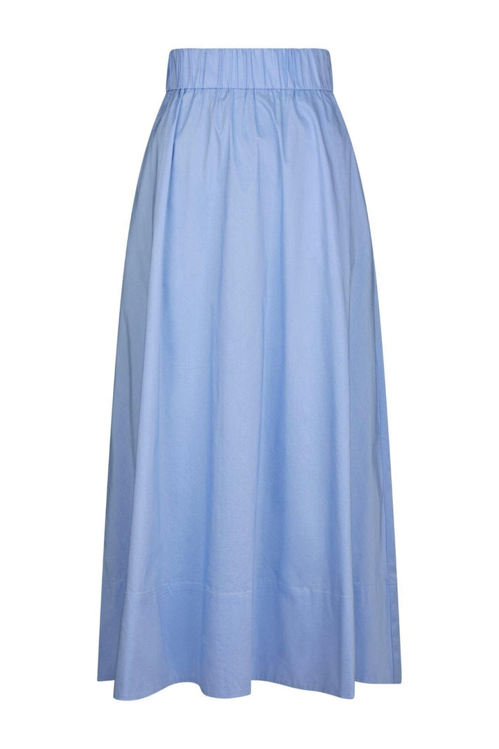 Neo Noir - Yara Long Poplin Skirt 163076 - 554 - Sky Blue