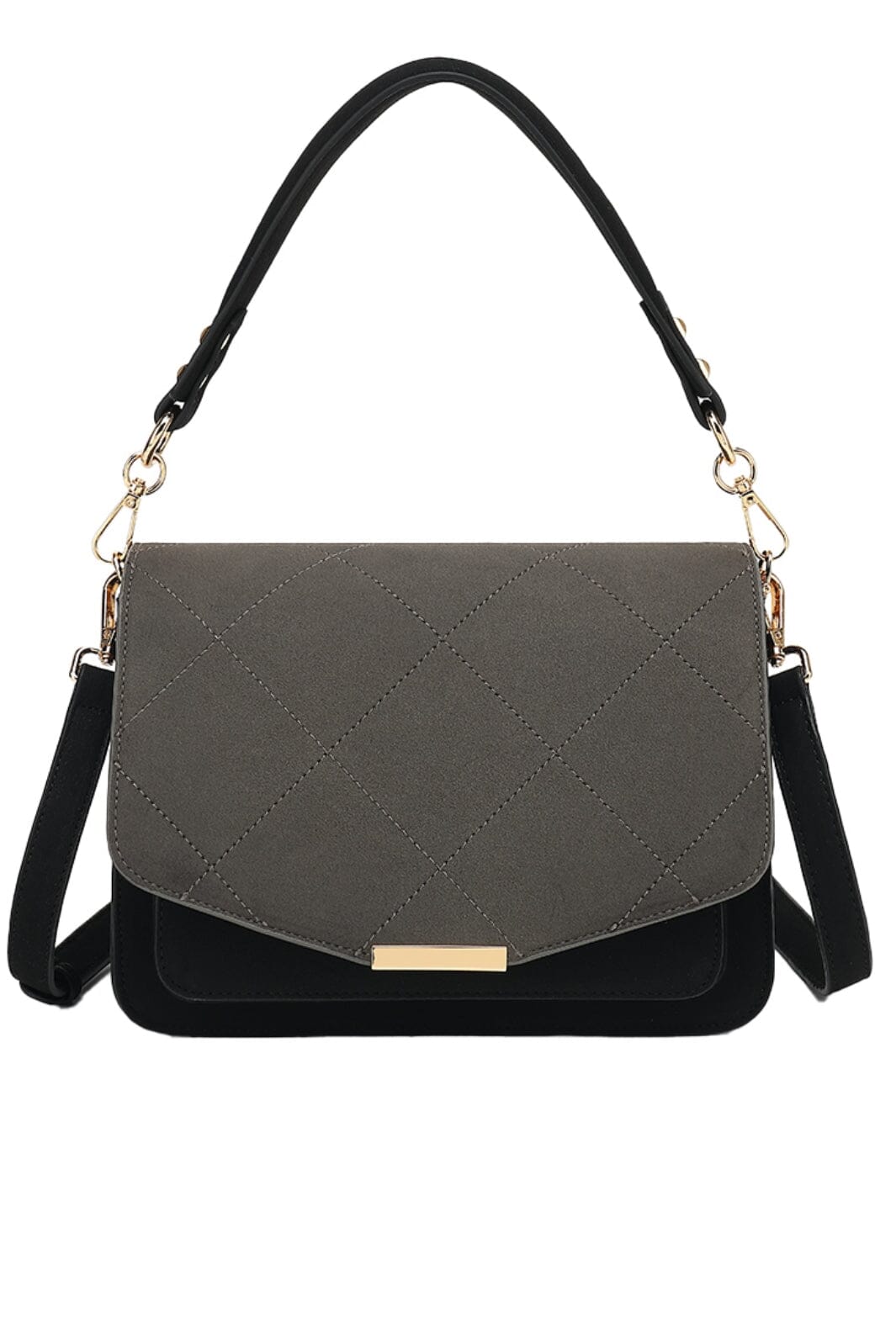 Noella - Blanca Bag Medium 12212007 - 593 - Dark Grey/Black