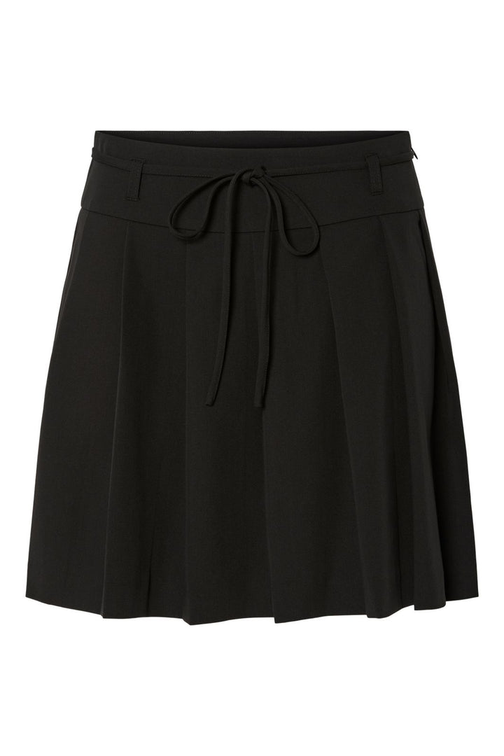 Forudbestilling - Pieces - Pcfrida Short Pleated Skirt Fsy - 4860900 Black