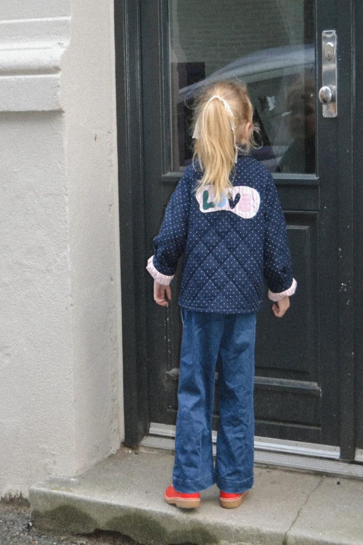 Forudbestilling - Sissel Edelbo - Ebba MINI Jacket SE 1103 - Navy / White Jakker 